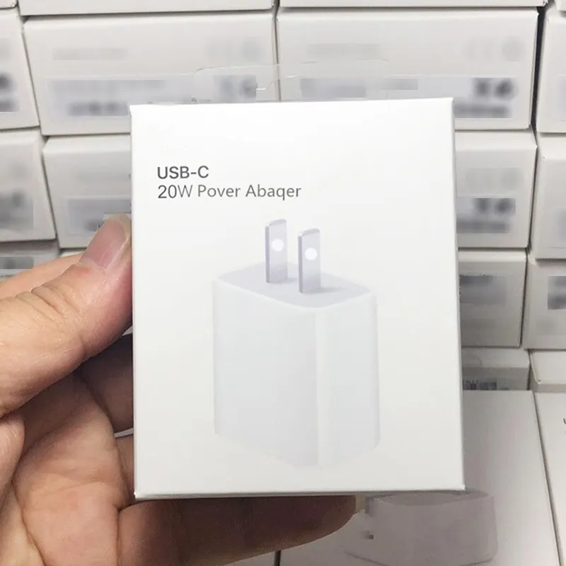 Free Sample 20W USB C Charger For Apple US EU UK AU Plug Type C Travel Adapter For iPhone 13 Charger