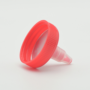 Fabricante 38mm 38-400 Boquilla larga Cierres de tornillo de plástico rojo Caño <span class=keywords><strong>Boca</strong></span> puntiaguda Tapa superior giratoria para botella cuentagotas exprimible - Product Image 2