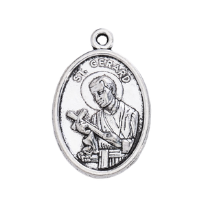 Benutzer definierte katholische billige Geschenke Rosenkranz Religiöses Design Gute Qualität Ovale Form Silber Metall Wunderbare Medaille - Product Image 6