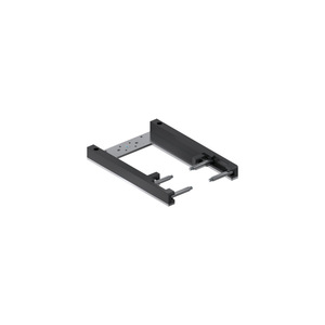 Sommer Zimmer ALSR13100 Adjustable Tray Type Cable Tray Black <b>Galvanized</b> Steel <b>Screw</b> Assembly Storage Rack - Product Image 2