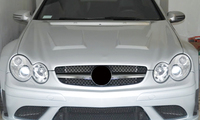 Grille de pare-chocs avant pour 2003-2009 2005 Benz W209 CLK Class CLK320 CLK500