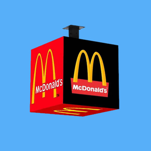 Pantalla LED Cúbica de 5 Lados Personalizada, Impermeable, para Interiores/Exteriores, para Publicidad en Tiendas y Ascensores, con Píxeles P3.91 - Product Image 1