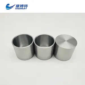 Used for high temperature resistance 10.2g/cm3 Pure Molybdenum Crucible