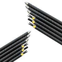 Ailettes de colonne vertébrale arbre 800 flèches 300 flèche 4Mm Id carbone 1000 42Mm pur 700 arbres 9001200 62 400 3K 166 32Mm bâtons Refel 22 pouces