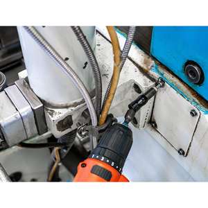 ที่ยึดดอกสว่านที่แข็งแรงสามารถบานพับได้ขอ V7600, รูปหกเหลี่ยม1/4นิ้ว (6.3มม.), รูปหกเหลี่ยม Solid เหรอ1/4นิ้ว (6.3มม.), กลวง - Product Image 3