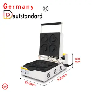 Snack maschine elektrische Mini Herzform Donut Maker