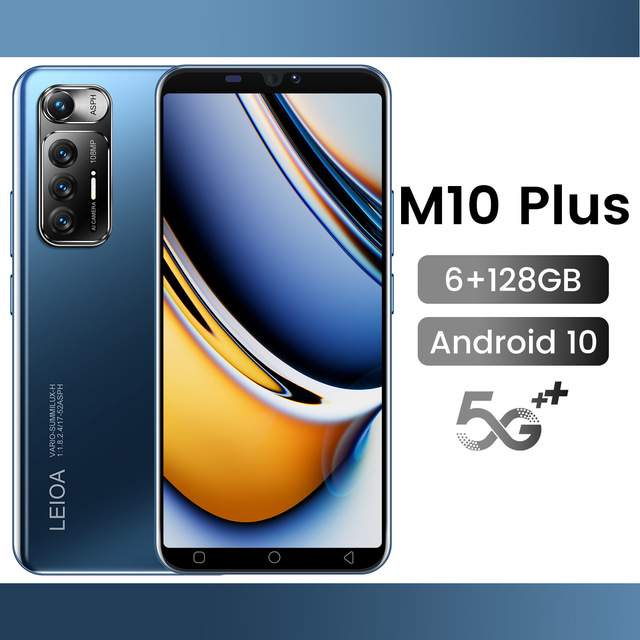 High Quality for M10 Plus Global Android Operation System 6-inch Screen 128GB 3800mAh with Dual SIM