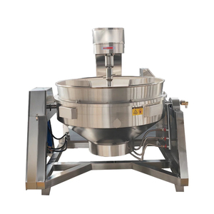Marmite de cuisson industrielle à vapeur 500L, <span class=keywords><strong>grande</strong></span> capacité, à double enveloppe, pour riz frit, à vendre - Product Image 3