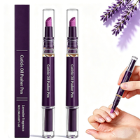 Poussoir à cuticules et stylo à huile à marque privée, dissolvant doux pour cuticules sèches et abîmées, stylo de soin des ongles à l'huile de jojoba et à la vitamine E
