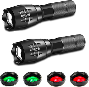 ไฟฉาย LED Q5 แบบชาร์จไฟได้ 1000 ลูเมนส์ พร้อมโฟกัสปรับได้ กันน้ำ ชาร์จผ่าน USB ใช้สำหรับตั้งแคมป์ ใช้เป็นพาวเวอร์แบงค์ได้ - Product Image 1
