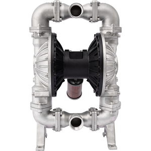 Bomba de Aire GODO BFQ-50P, Fabricada en Acero Inoxidable 304, Doble Diafragma Neumático para la Industria Química - Product Image 2