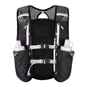 MOQ Bajo de Fábrica Personalizado para Hombre y <span class=keywords><strong>Mujer</strong></span> Mochila de Hidratación Ligera de Nylon Portátil de 5L para Exteriores Chaleco para Trail <span class=keywords><strong>Running</strong></span> Ciclismo y Senderismo - Product Image 1