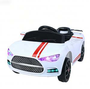 Auto Eléctrico de Plástico de Cuatro Ruedas para Niños con Control Remoto y Columpio para Bebés - Product Image 2