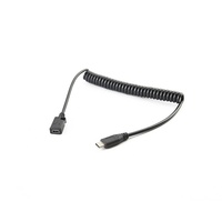 Kabel Data OEM ODM 3A Pengisian Cepat Kecepatan Tinggi Tipe-C/Mini Micro USB 1.8m untuk Ponsel & Tablet Android Hitam/Putih Transfer Data
