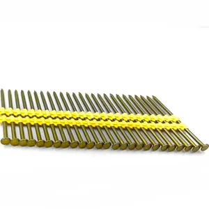 Clous en <span class=keywords><strong>bande</strong></span> plastifiés pour charpente, tête pleine, 21 degrés - Product Image 6