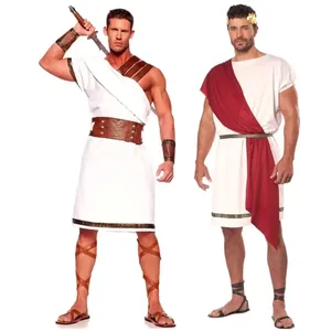 Halloween Couple homme femmes grec ancien mythe Costume romain égyptien guerrier gladiateur carnaval fantaisie robe de soirée Cosplay tenue - Product Image 2