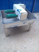Machine à brosser les bouteilles, machine à laver les bouteilles d'eau de 5 gallons, machine à laver les bouteilles de 19 litres