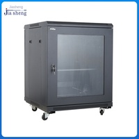 Kabinet Jaringan Server Jiasheng 19 Inch 14U Asal Zhejiang Dimensi 600x600x800mm Tersedia Stok Bahan Tidak Ada