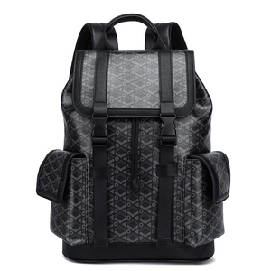 <span class=keywords><strong>Zaino</strong></span> estivo con cerniera impermeabile in pelle sintetica di nuova moda per Laptop coreano personalizzato di grande capacità - Product Image 1