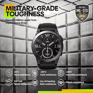 Zeblaze <span class=keywords><strong>Ares</strong></span> 3 Pro Reloj Inteligente Resistente BT Llamadas Smartwatch 3 ATM Soporte Impermeable Natación - Product Image 6
