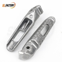 Repose-pieds arrière en aluminium durable pour moto, compatible avec CBR600RR 2003-2023 et CBR1000RR 2004-2016
