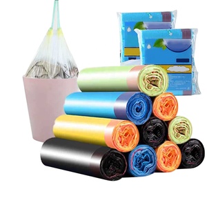 Bolsas de <span class=keywords><strong>Basura</strong></span> Personalizadas con Cordón, Color y Tamaño a Medida, con Impresión de Logotipo para el Mercado Mayorista - Product Image 2