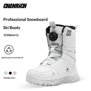 <span class=keywords><strong>Botas</strong></span> de Esquí para Niños Principiantes, con Sistema de Calzado Rápido con Botón Giratorio, Impermeables, Cálidas, Profesionales, para Todas las Zonas, de Terciopelo - Product Image 5