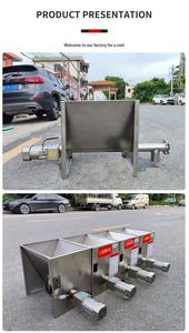 เครื่องป้อนสกรูแบบขนานอัตโนมัติ เครื่องป้อนสกรูแบบปริมาณคงที่สำหรับผง เครื่องลำเลียงสกรูแบบขนานสแตนเลส - Product Image 6