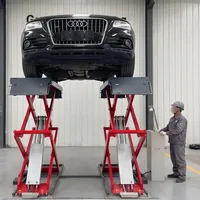 Elevador de Tijera Hidráulico para Automóviles de 3t y 3.5t de Capacidad, OEM ODM, para Talleres de Reparación de Vehículos, con Certificado CE