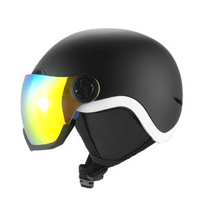 Certificato CE nuovi caschi da sci di sicurezza per gli sport invernali casco da Snowboard antivento con occhiali - Product Image 1