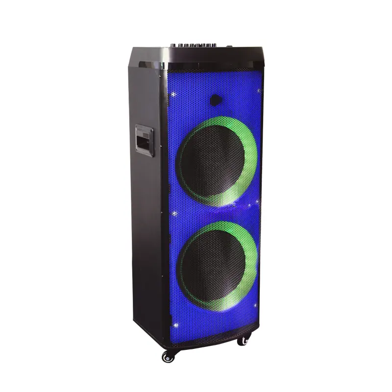 Altoparlante portatile per karaoke bluetooth ricaricabile da 10000w di buona qualità OEM audio attrezzatura portatile per dj per feste in campeggio con microfono