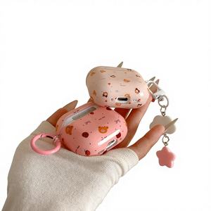 Coque de protection IMD pour casque <span class=keywords><strong>Pro</strong></span> 3, motifs chats mignons et ours fraises, pour 3e/4e génération - Product Image 1