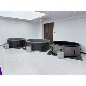 Jacuzzi Inflable Comercial para Interiores con Cubierta Aislante, Portátil, con Burbujas de <span class=keywords><strong>Masaje</strong></span> - Product Image 6