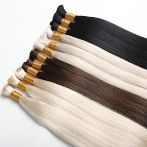 Top qualité 100% cuticule brute aligné russe Remy Blonde Extension de cheveux teints cheveux naturels pour les femmes <span class=keywords><strong>Slon</strong></span> Bulk Bundles en gros - Product Image 1