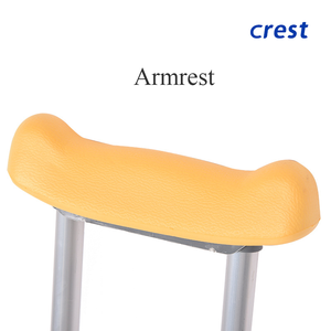 Béquilles pliables légères en aluminium réglables sous les bras pour adultes - Product Image 3