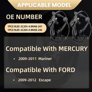 Capteur de vitesse de roue avant gauche droite BST ABS pour 2009-2012 <span class=keywords><strong>Escape</strong></span> Mariner BRAB-247 9L8Z-2C204-A BRAB-246 9L8Z2C205A 9L8Z2C204A - Product Image 2