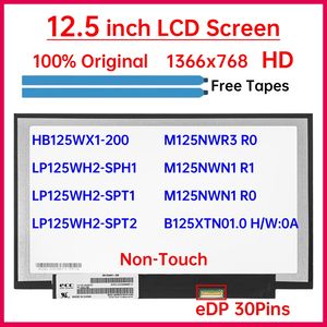 Schermo LCD 12.5\" HB125WX1-200 B125XTN01.0 5NWR3 R0 LP125WH2-SPT1 SPT2 SPH1 5NWN1 R1 R0 Pannello Display Matrice Sostitutivo - Product Image 2