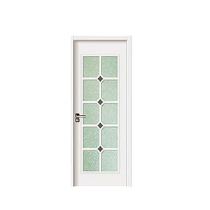 Porta da Bagno in Legno e <span class=keywords><strong>PVC</strong></span> di Alta Qualità, Design Elegante, Vendita Calda - Product Image 1