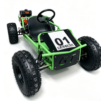Kart tout-terrain à essence 4 temps OEM 212cc/270cc avec suspension à 4 amortisseurs, performances de drift tout-terrain et personnalisation complète