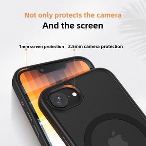 Funda Magnética para Teléfono TPU+PC Estilo Ins Multicolor para 17E, Antihuellas, Protección 360, Compatible con Carga Inalámbrica - Product Image 3