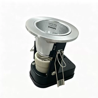 Spot LED encastré en forme de colline, à coupelle profonde, anti-éblouissement, protection oculaire, spectre complet, pour salon domestique, 3W 220V