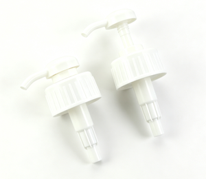 หัวปั๊มโลชั่นพลาสติก 45/410 สีขาว แบบขันเกลียว สำหรับขวดแชมพู ครีมอาบน้ำ สบู่เหลว หัวปั๊มสำรอง - Product Image 2
