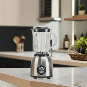Licuadora Portátil JIZYA con Recipiente de Vidrio, Carcasa de Acero Inoxidable, Electrodoméstico Multifuncional para el Hogar - Product Image 2