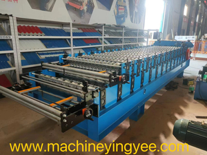 Bán nóng hai lớp kim loại tấm lợp hình thang máy ibr và tấm lợp tôn making2024 CuộN sàn đôi - Product Image 6