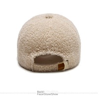Gorro de Béisbol Unisex de 6 Paneles, Estilo Coreano, Bordado, con Visera, de Pana Gruesa y Cálida 100% Poliéster para Otoño e Invierno, Marca Sun Era