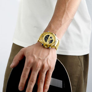 NAVIFORCE 9262S Nouvelle montre pour homme à double affichage, classiques du business, montre-bracelet en acier inoxydable, application multifonctionnelle - Product Image 5