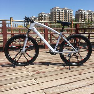 Fantas-bicicleta de montaña con amortiguación de freno de disco doble de velocidad variable, 26 pulgadas, barata, para adulto - Product Image 5