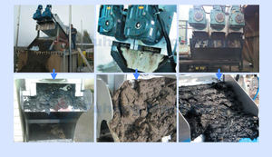 Presse à vis durable pour le traitement des eaux usées industrielles, machine de déshydratation des boues, presse à boue, grande capacité - Product Image 6