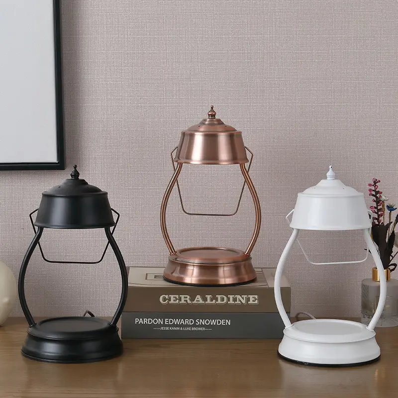 2022 amazon hot selling Aromatherapy Decorative Custom Adjustable Burner Candle Warmer Lantern Hotel Table Lamp
