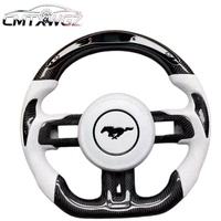 Volant en fibre de carbone de haute qualité pour Ford Mustang